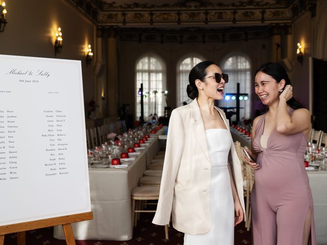 Michael and Sally's Wedding in Kensington &amp; Chelsea, West London 56