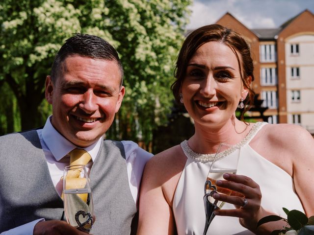 Amber and Kris&apos;s Wedding in Stafford, Staffordshire 178