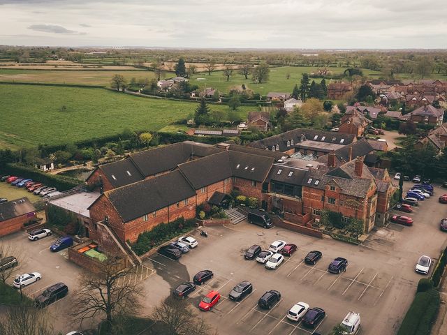 Peter and Sarah&apos;s Wedding in Rossett, Wrexham 3