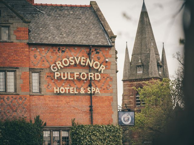 Peter and Sarah&apos;s Wedding in Rossett, Wrexham 4