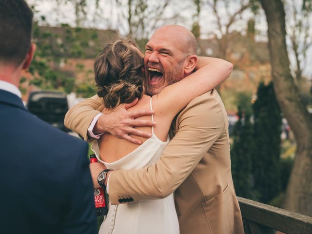 Peter and Sarah&apos;s Wedding in Rossett, Wrexham 44