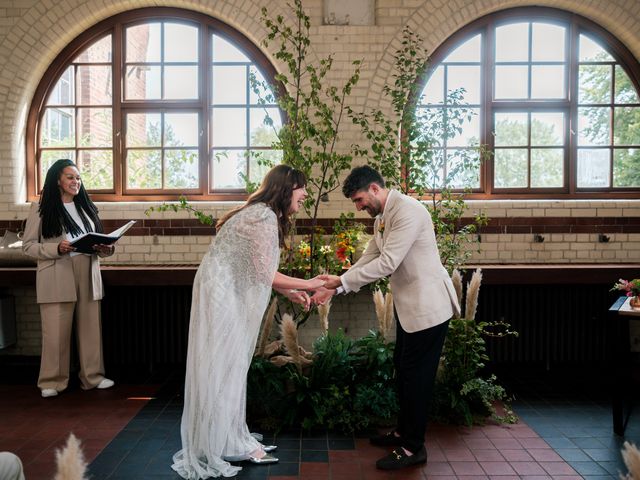 Dan and Emily's Wedding in Walthamstow, South West London 53