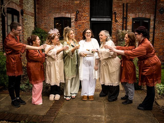 George and Bekka's Wedding in Whitchurch, Hampshire 4