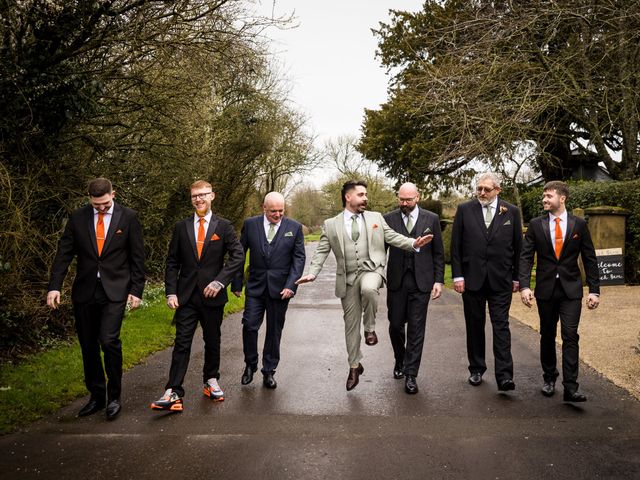 George and Bekka's Wedding in Whitchurch, Hampshire 5