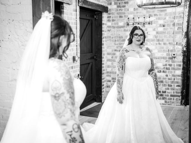 George and Bekka's Wedding in Whitchurch, Hampshire 6