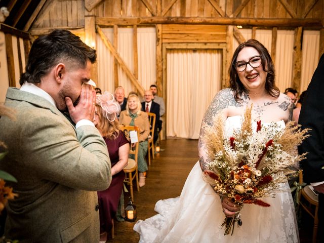 George and Bekka's Wedding in Whitchurch, Hampshire 8