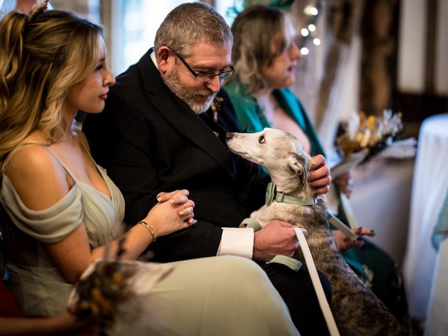 George and Bekka's Wedding in Whitchurch, Hampshire 10
