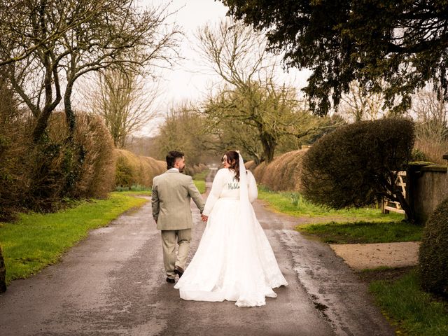 George and Bekka's Wedding in Whitchurch, Hampshire 1