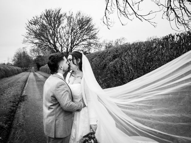 George and Bekka's Wedding in Whitchurch, Hampshire 2
