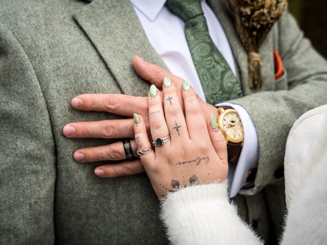 George and Bekka's Wedding in Whitchurch, Hampshire 17