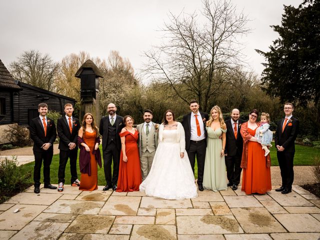 George and Bekka's Wedding in Whitchurch, Hampshire 20