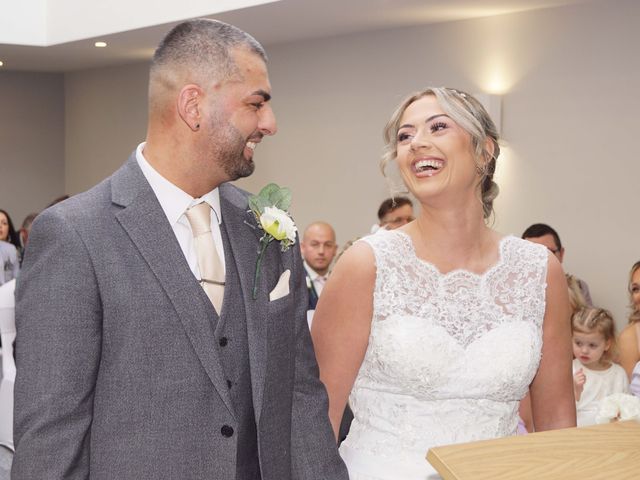 Immy and Rebecca&apos;s Wedding in Bury, Greater Manchester 38