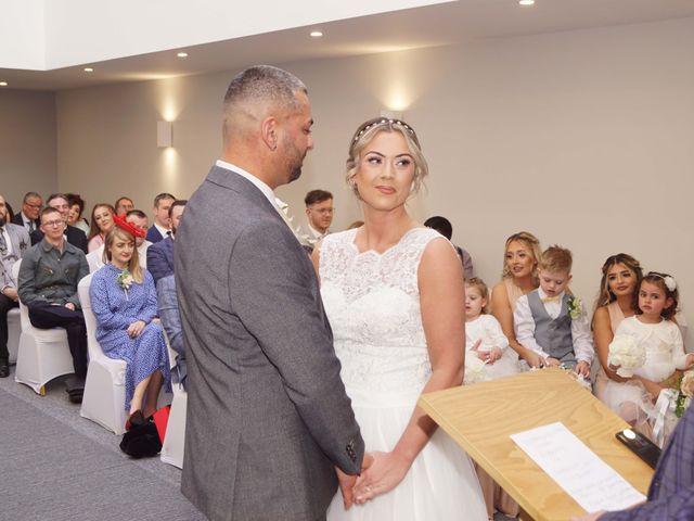 Immy and Rebecca&apos;s Wedding in Bury, Greater Manchester 48