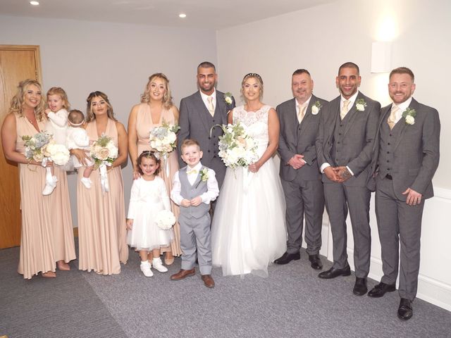 Immy and Rebecca&apos;s Wedding in Bury, Greater Manchester 56