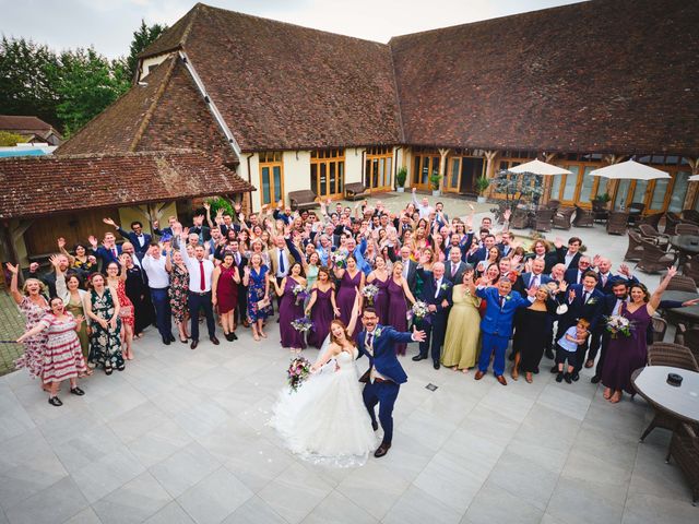 Bruno and Sophie&apos;s Wedding in Yateley, Hampshire 25