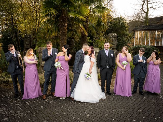 Cameron and Tira's Wedding in Winchester, Hampshire 12