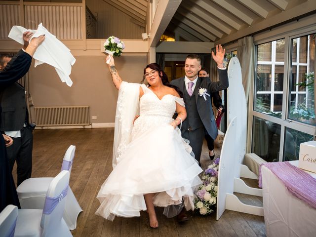 Cameron and Tira's Wedding in Winchester, Hampshire 13