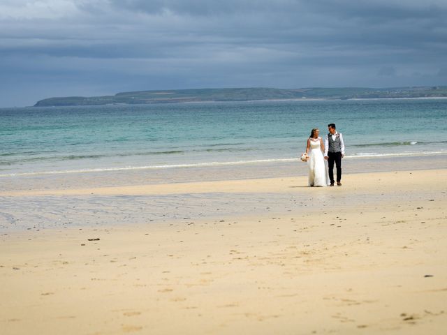Kathryn and Peter&apos;s Wedding in St. Ives, Cornwall 27