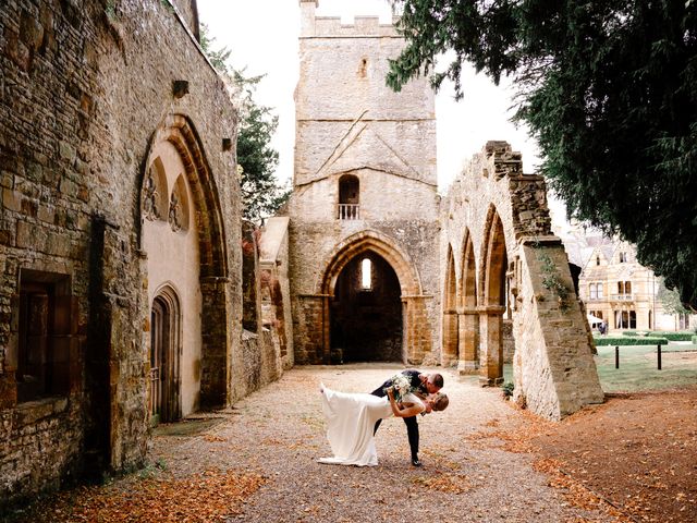 Pacale and Joe&apos;s Wedding in Ettington, Warwickshire 23