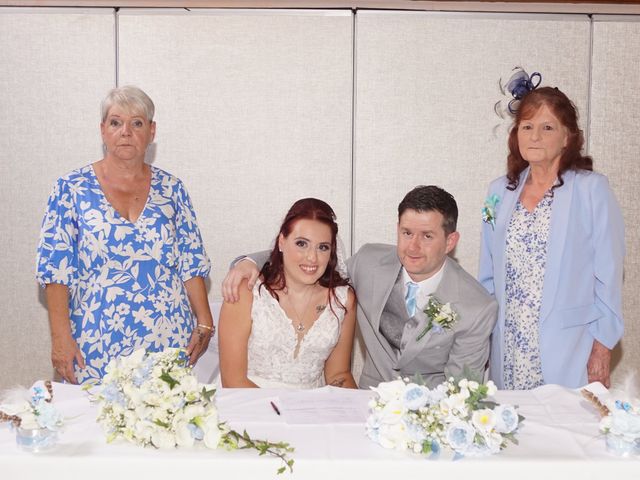 Laird and Amy&apos;s Wedding in Bury, Greater Manchester 59