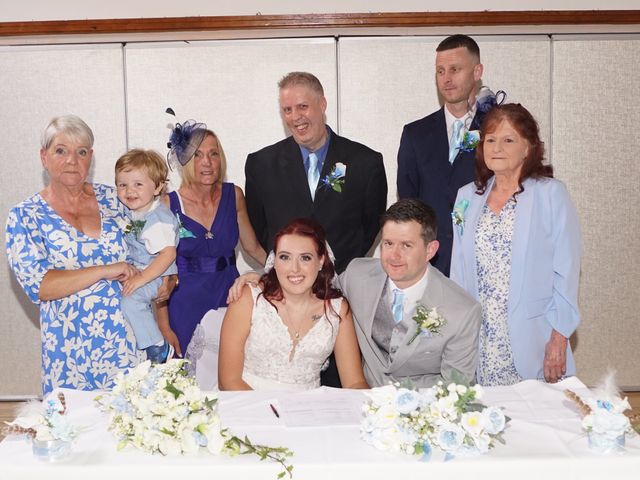 Laird and Amy&apos;s Wedding in Bury, Greater Manchester 60