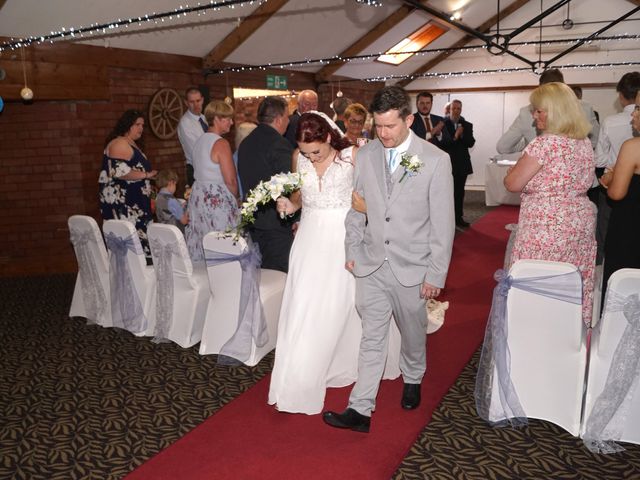 Laird and Amy&apos;s Wedding in Bury, Greater Manchester 62