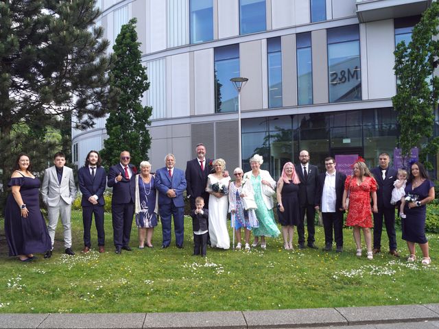 Stephen and Collette&apos;s Wedding in Rochdale, Greater Manchester 66