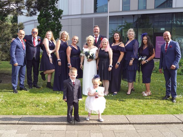 Stephen and Collette&apos;s Wedding in Rochdale, Greater Manchester 74