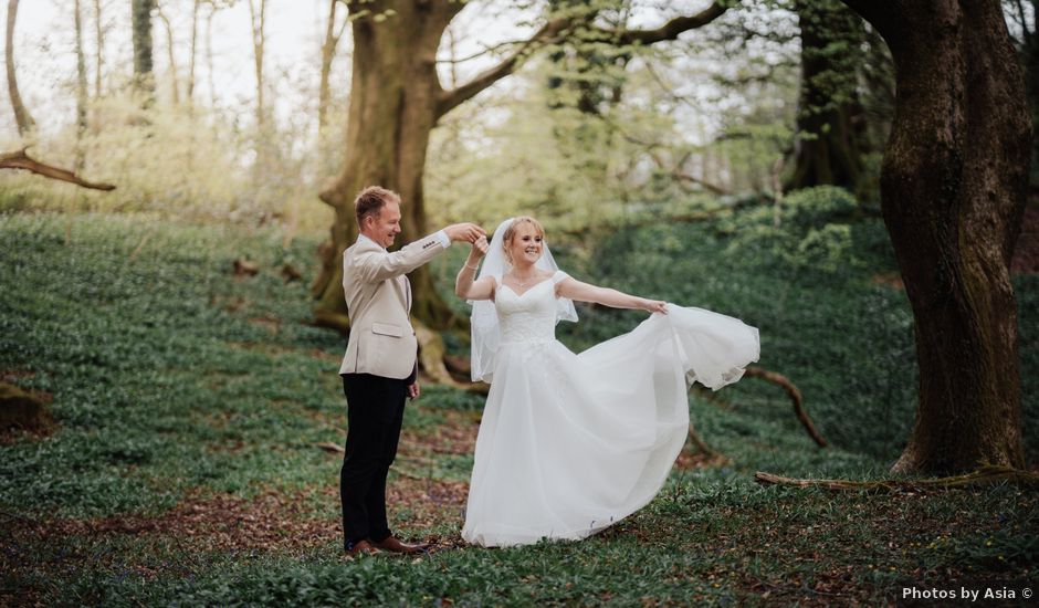 Gareth and Kat's Wedding in Caerphilly Castle, Caerphilly