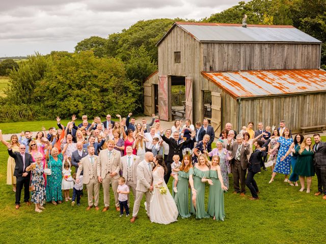 Phillip and Charlotte's Wedding in Truro, Cornwall 35