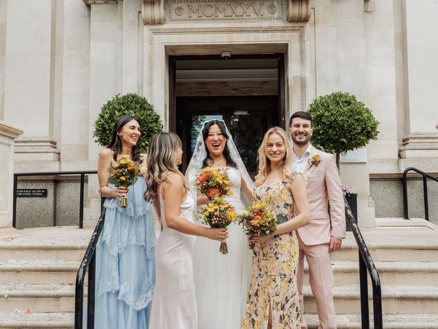 Lou and Michael's Wedding in Islington, North London 16