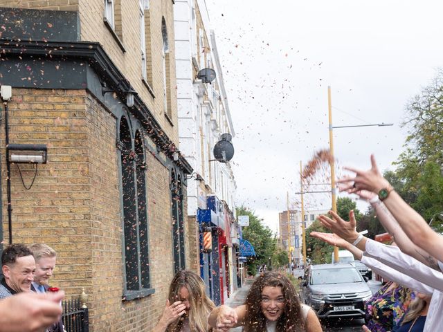Amy and Sarah's Wedding in Hackney, East London 146