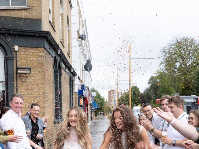 Amy and Sarah's Wedding in Hackney, East London 147