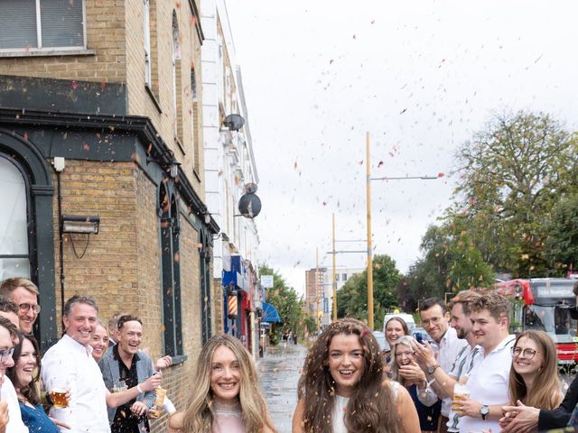 Amy and Sarah's Wedding in Hackney, East London 148
