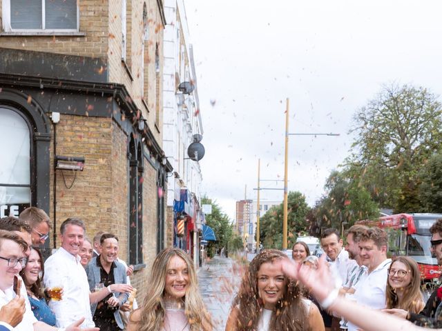 Amy and Sarah's Wedding in Hackney, East London 149