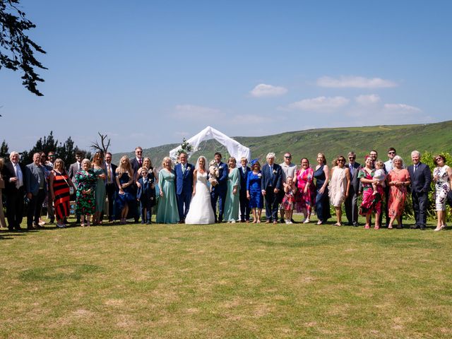 Paul and Anna&apos;s Wedding in Polhawn, Cornwall 38