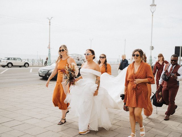 Rob and Jess&apos;s Wedding in Brighton, East Sussex 17