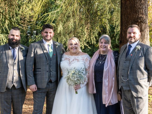 James and Chloe&apos;s Wedding in Bulkington, Warwickshire 35