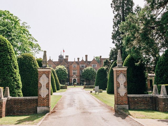 Dominic and Sophie's Wedding in Egham, Surrey 4