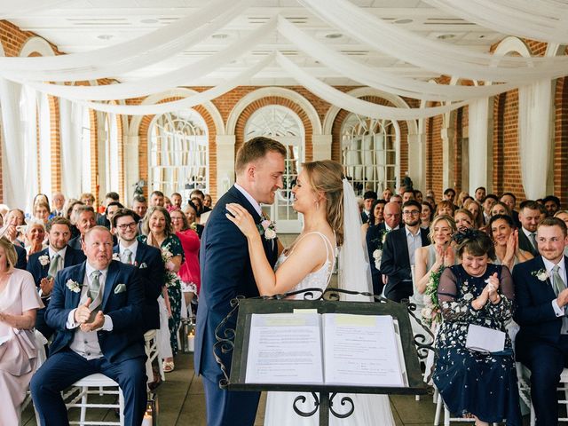 Dominic and Sophie's Wedding in Egham, Surrey 19