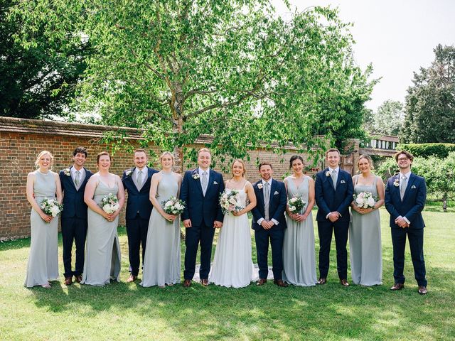 Dominic and Sophie's Wedding in Egham, Surrey 22