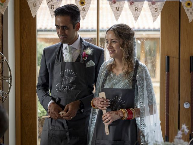 TEJ and CAITLIN&apos;s Wedding in Easton, Suffolk 42