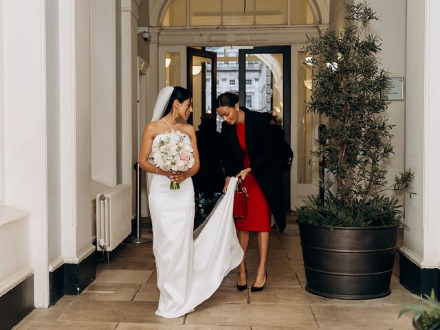 Georgio and Saadia's Wedding in Central London, South West London 79