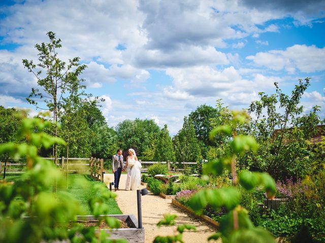 Lee and Abbi&apos;s Wedding in Silchester, Hampshire 41