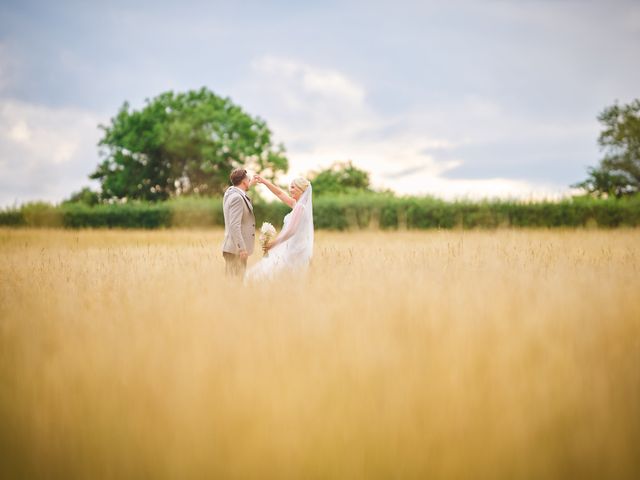 Lee and Abbi&apos;s Wedding in Silchester, Hampshire 57