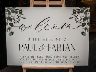 Paul &amp; Fabian&apos;s wedding 1