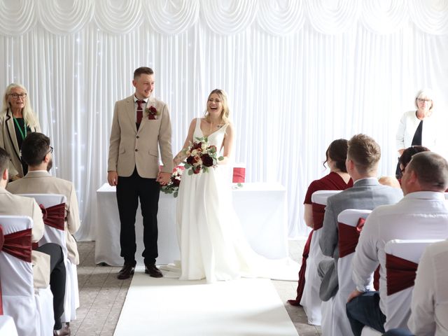 Jordan and Kimberly's Wedding in Grantham, Lincolnshire 20