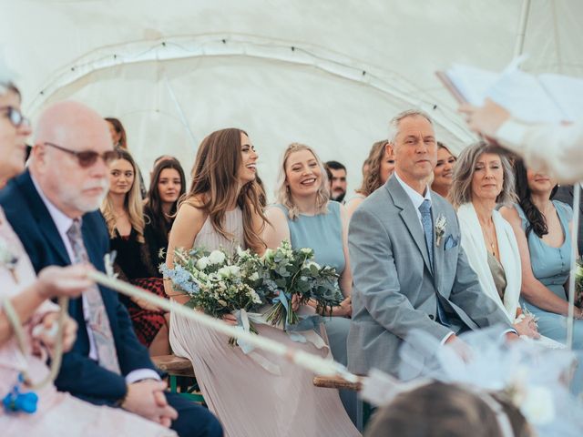 Matt and May&apos;s Wedding in Usk, Monmouthshire 70