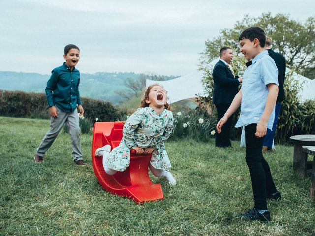 Matt and May&apos;s Wedding in Usk, Monmouthshire 147