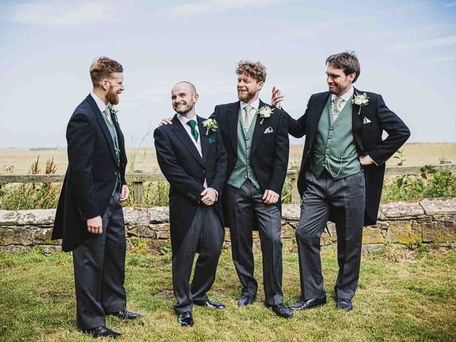 Fraser and Zoe's Wedding in Alnwick, Northumberland 13